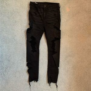 AE Next Level Stretch Jeans - Black - Size 10
